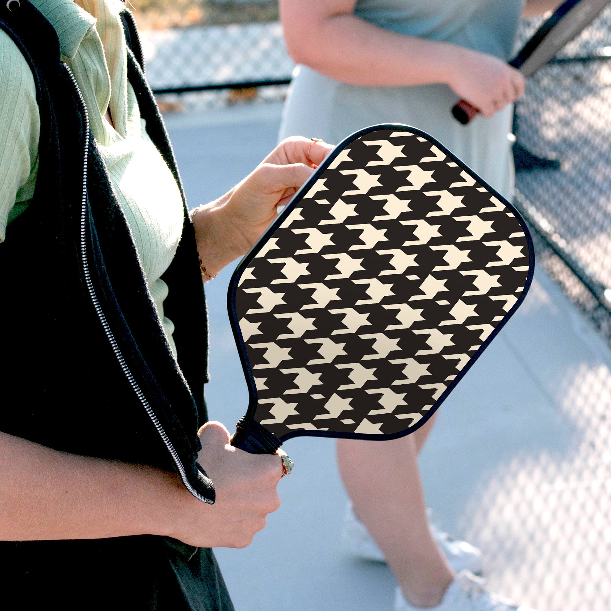 Elakai 13MM Classic Houndstooth Pickleball Paddle | Heirloom Boulevard