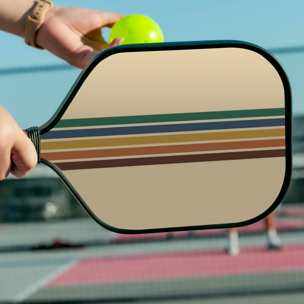 Elakai 16MM Retro Stripes Pickleball Paddle | Heirloom Boulevard