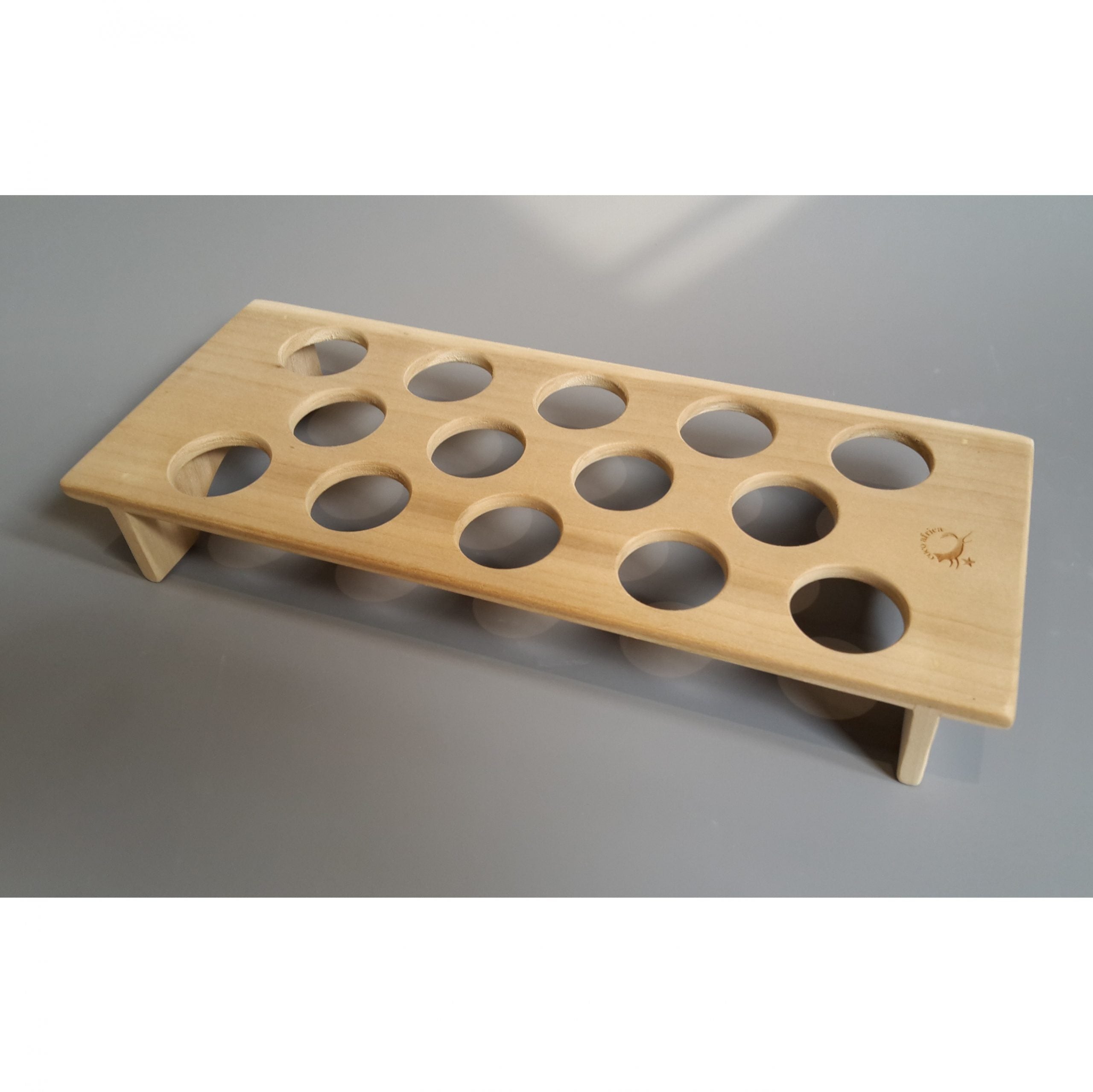 Hand-Carved Wooden Fridge Egg Tray | Heirloom Boulevard