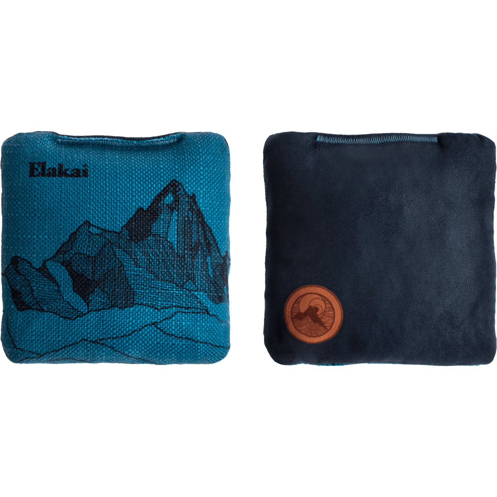 Elakai 1ft x 2ft Gidget Surf Mahogany Pathfinder Cornhole Board Set | Heirloom Boulevard