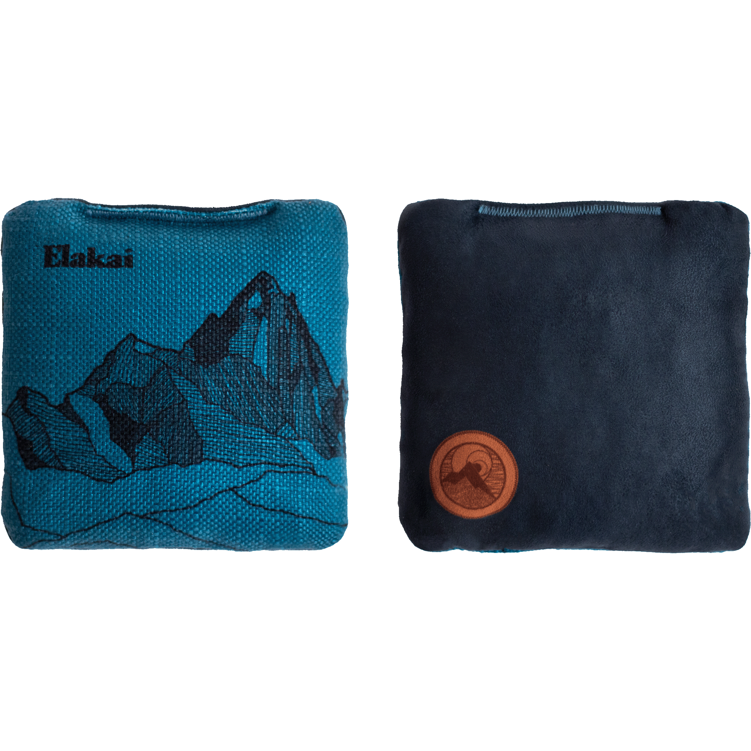 Elakai 1ft x 2ft Gidget Surf Mahogany Pathfinder Cornhole Board Set | Heirloom Boulevard