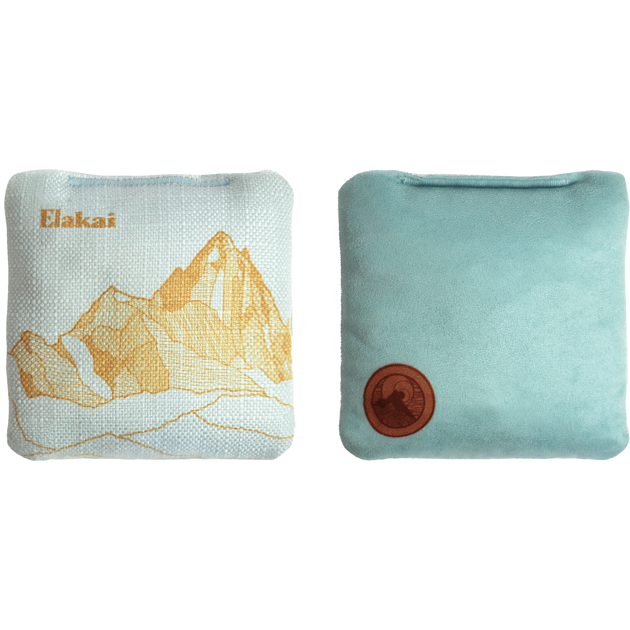 Elakai 1ft x 2ft Gidget Surf Mahogany Pathfinder Cornhole Board Set | Heirloom Boulevard