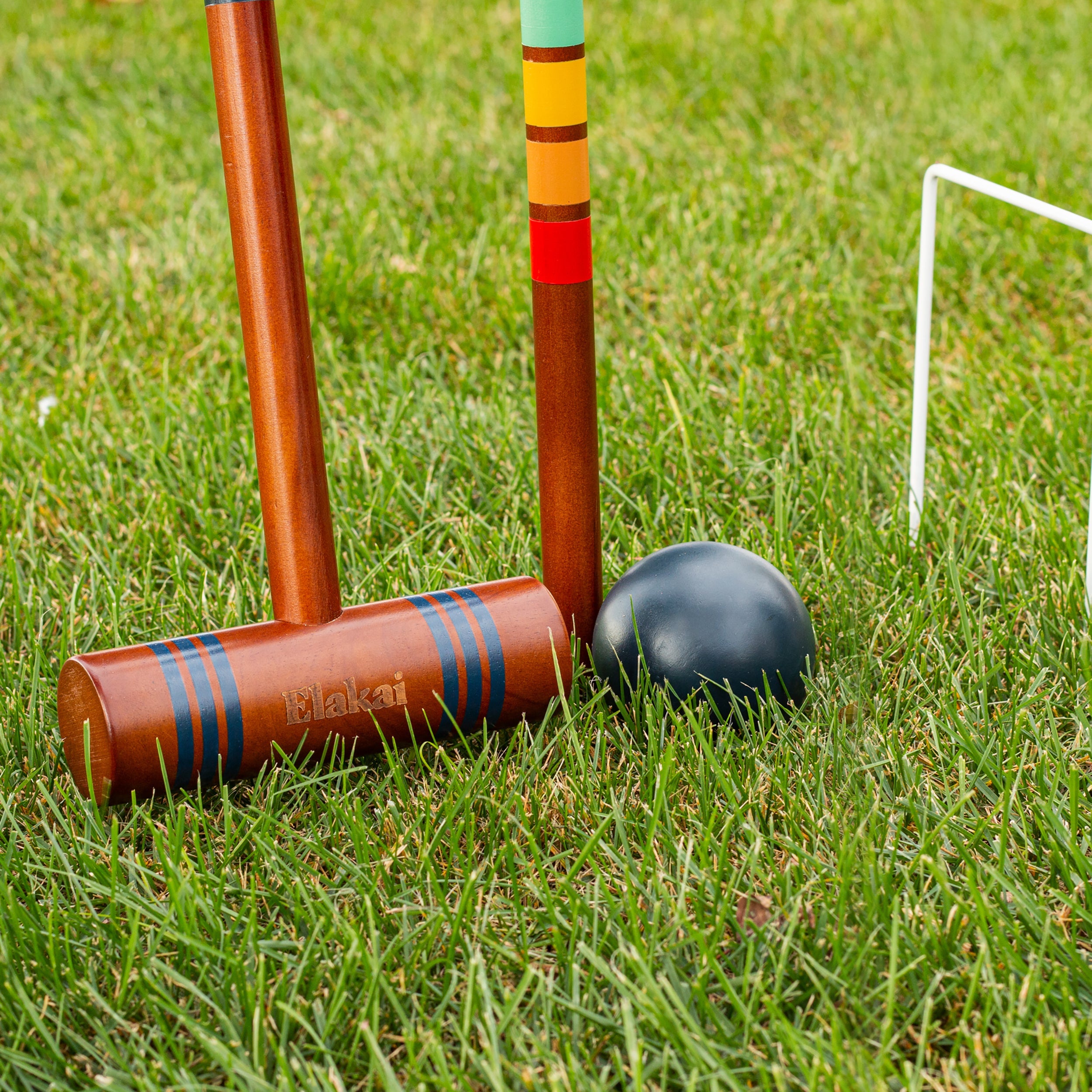 Elakai Hevea Rover Six Player Travel Croquet Set | Heirloom Boulevard