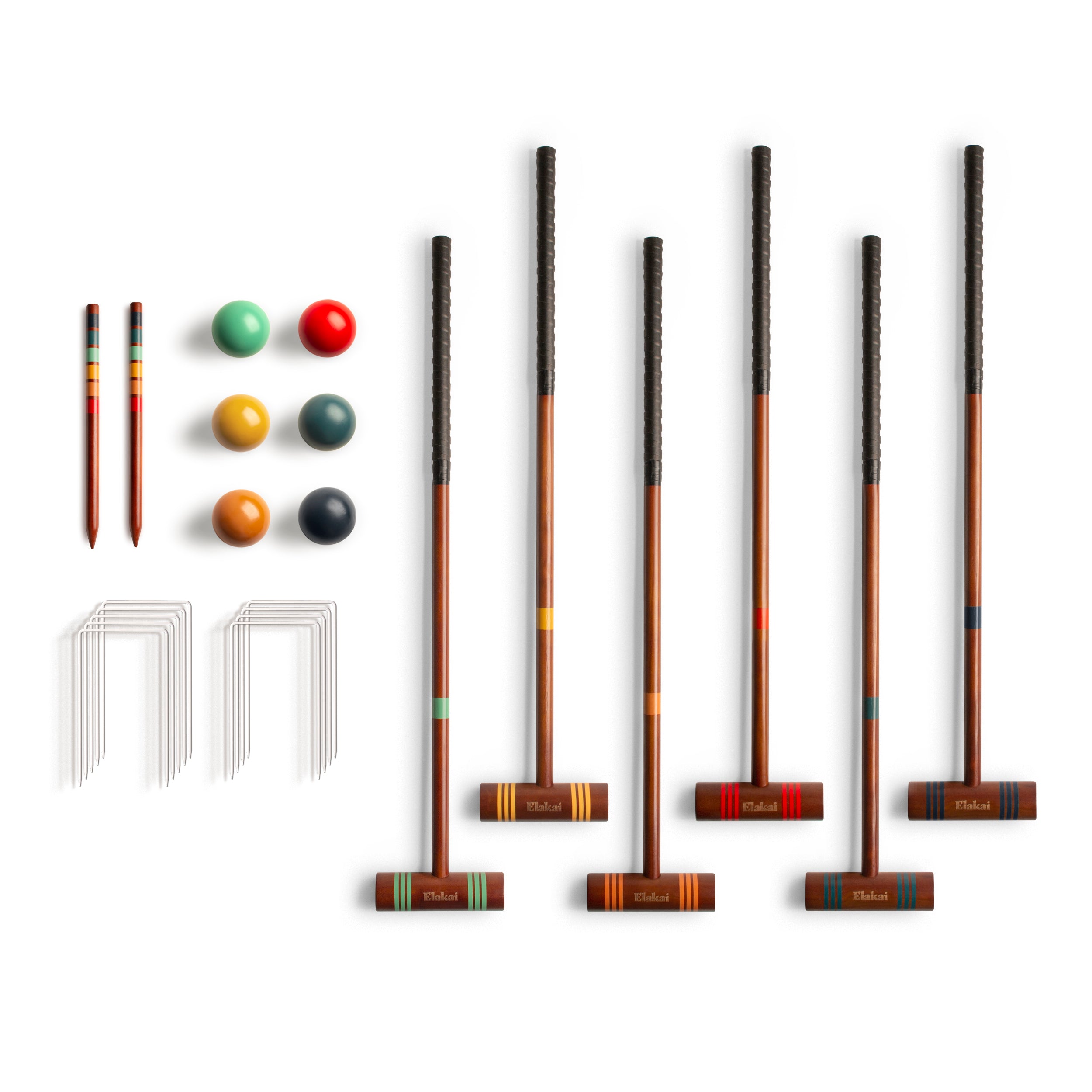 Elakai Hevea Rover Six Player Travel Croquet Set | Heirloom Boulevard