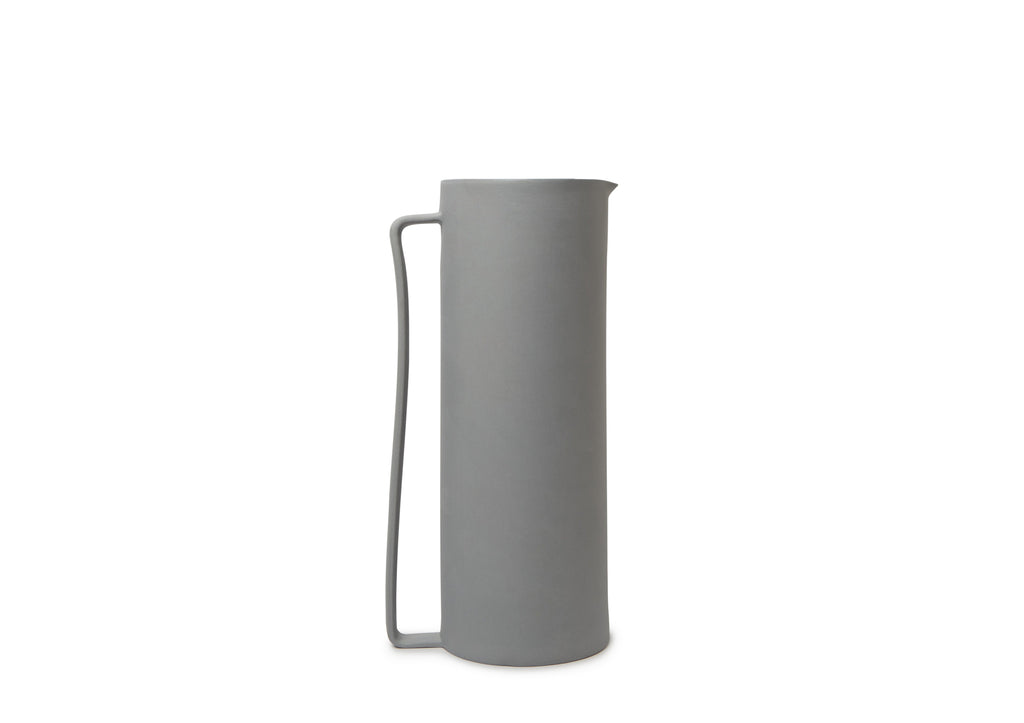 French Presse Linens Onda Pitcher-Cloud | Heirloom Boulevard
