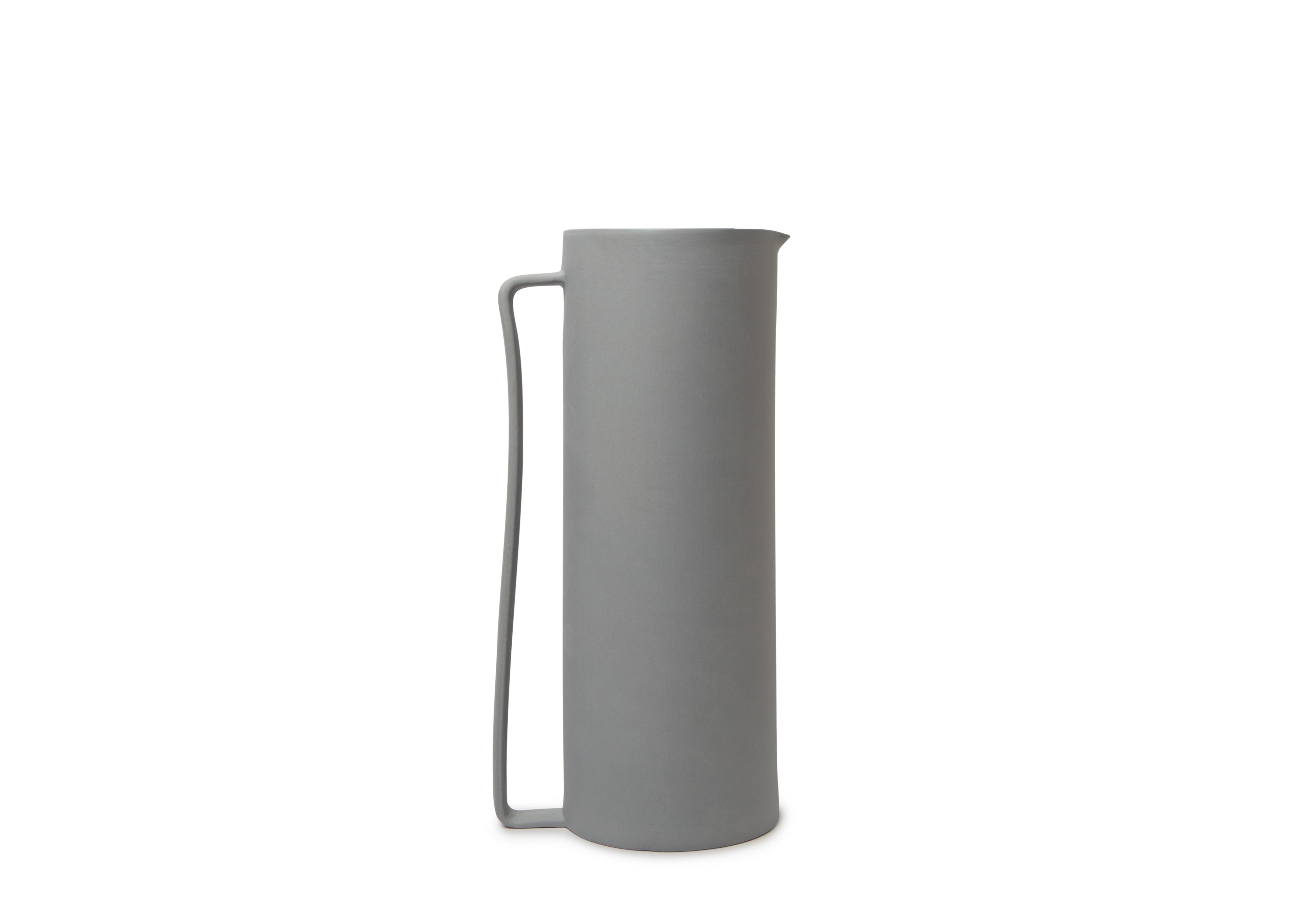French Presse Linens Onda Pitcher-Cloud | Heirloom Boulevard