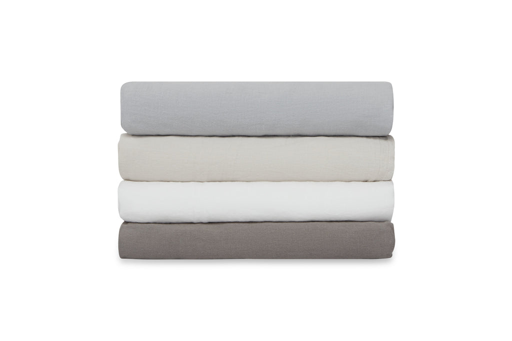 French Presse Linens Washed Linen Duvet Cover | Heirloom Boulevard