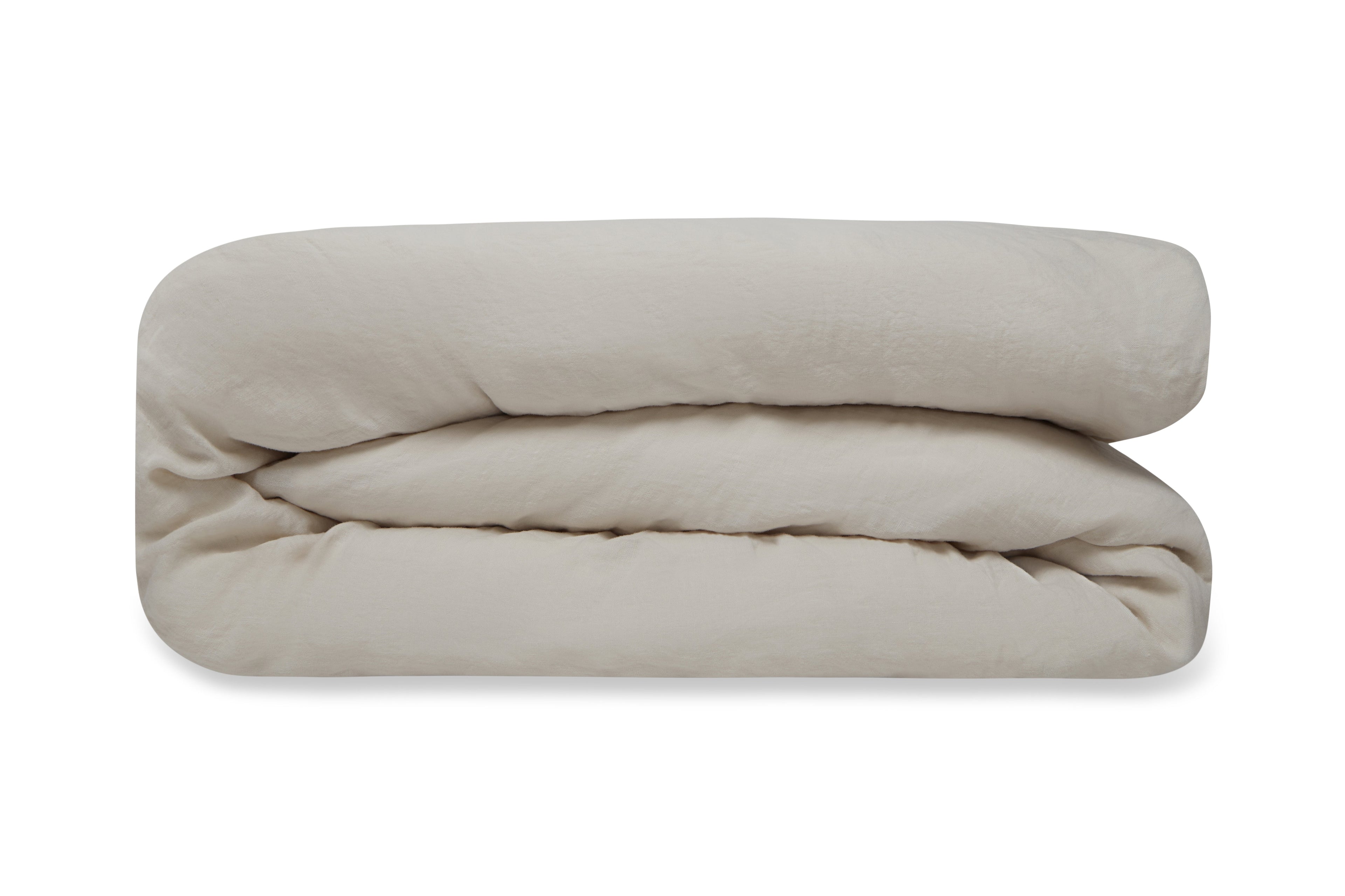 Washed Linen Duvet Cover Natural | Heirloom Boulevard