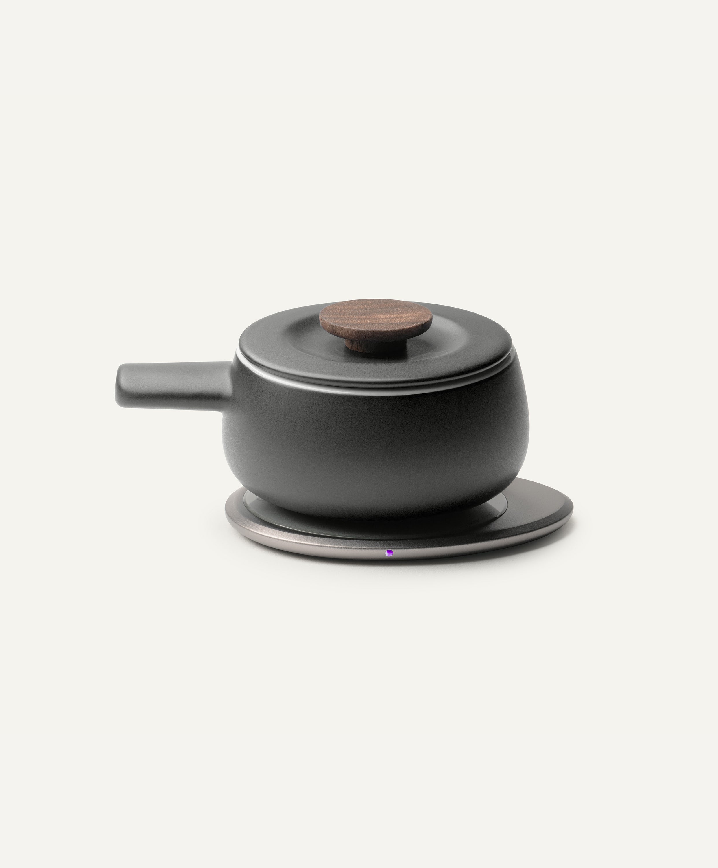 OHOM Fondi Self-heating Fondue Set - Inkstone Black | Heirloom Boulevard