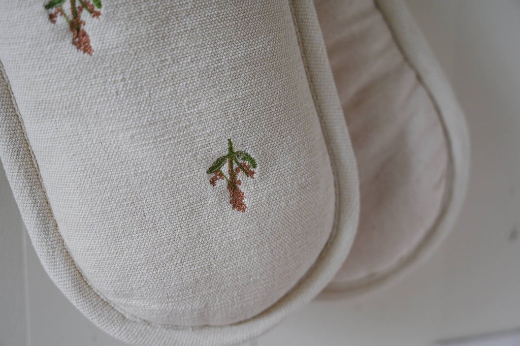 Galley & Fen Flora Double Oven Mitt | Heirloom Boulevard