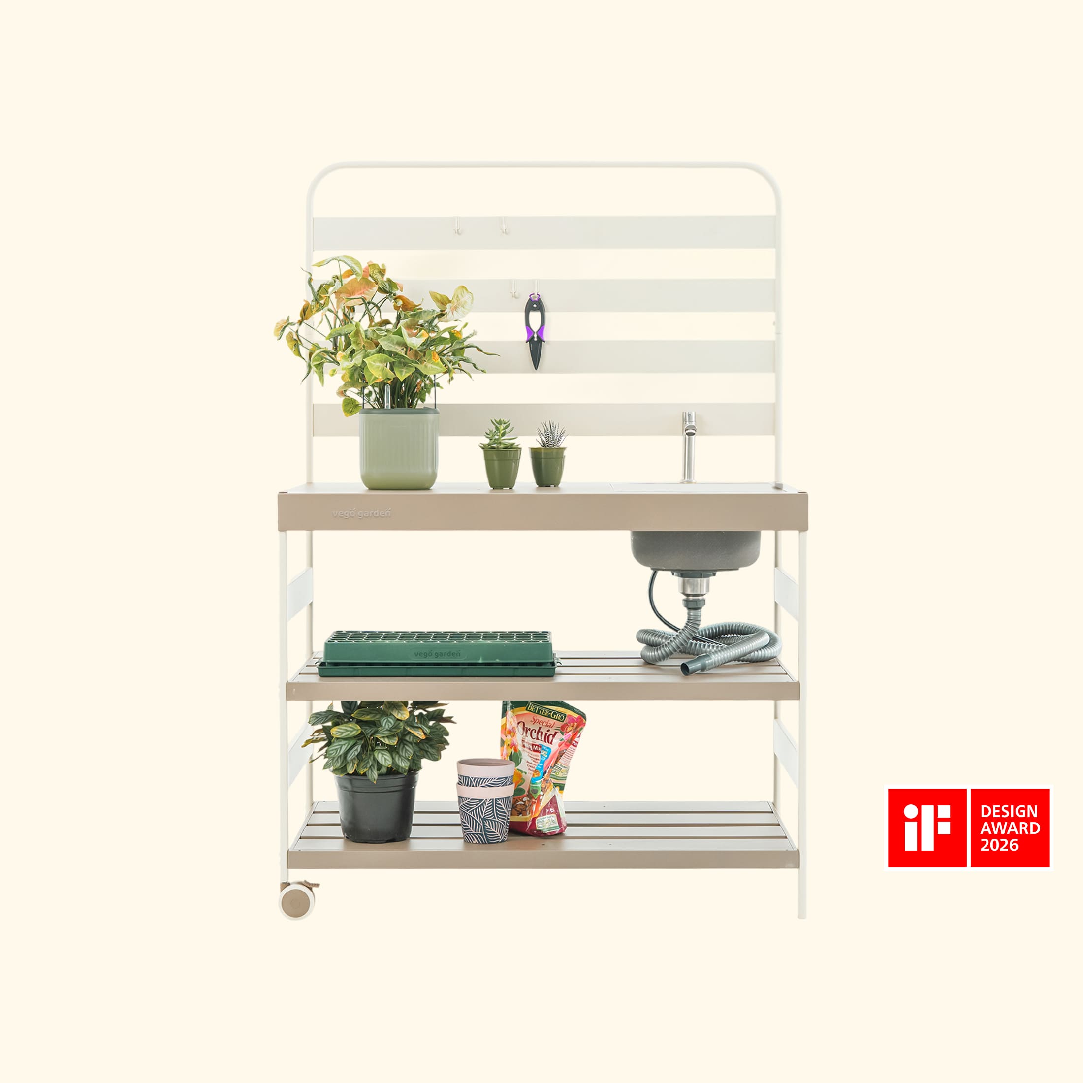 Vego Garden Garden Sink Station Open Shelving | Heirloom Boulevard