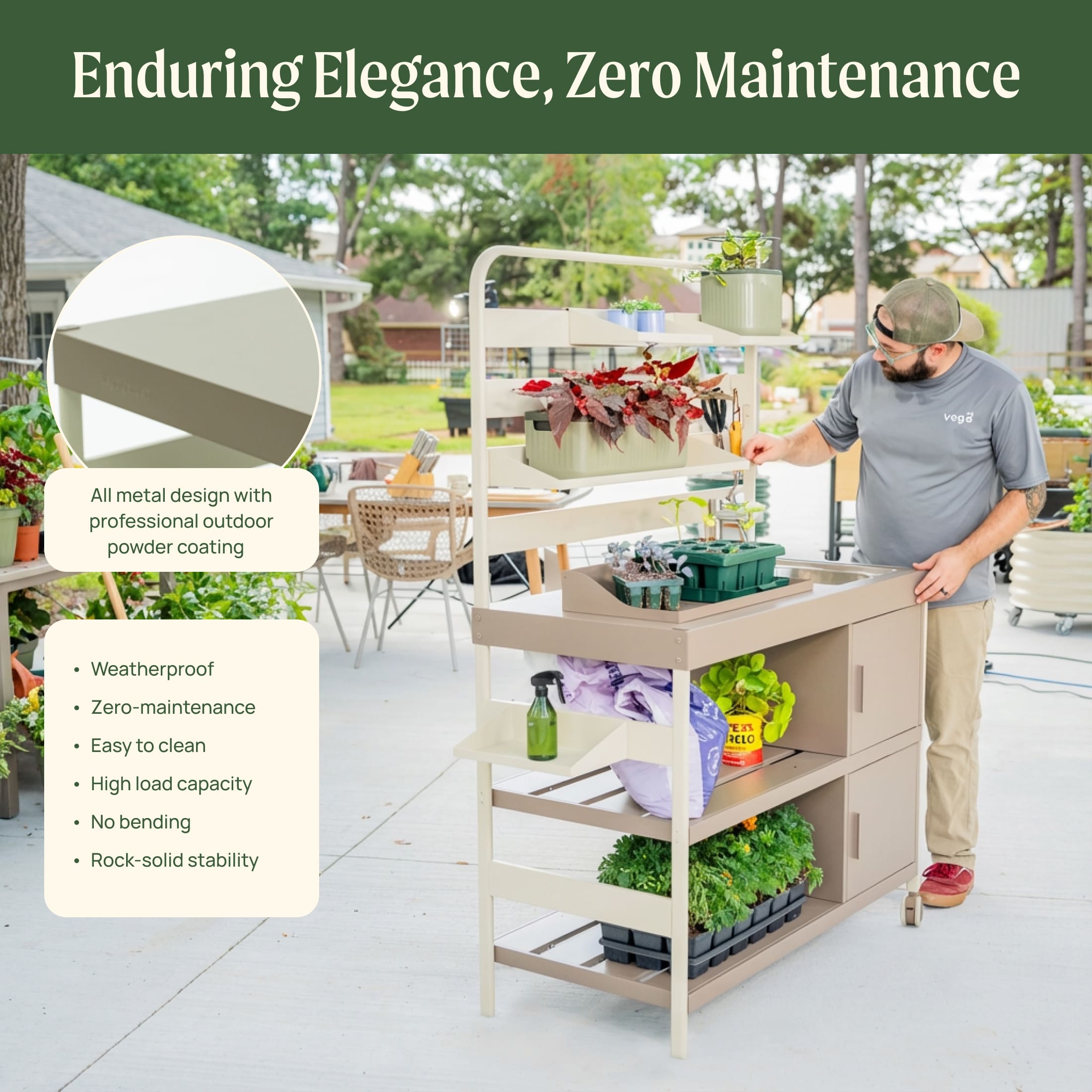 Vego Garden Garden Sink Station | Heirloom Boulevard