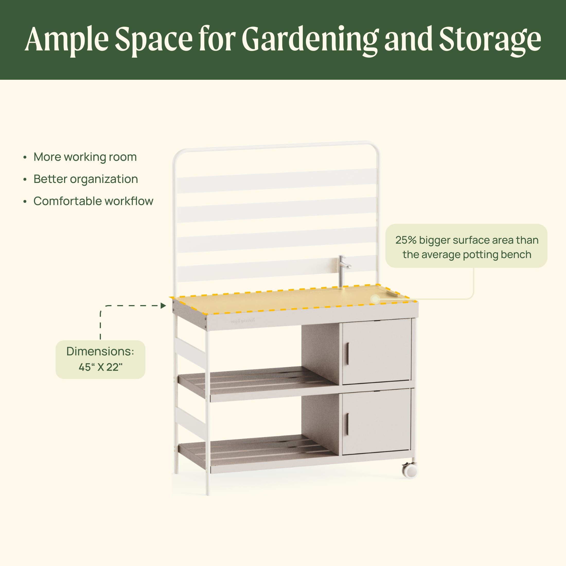 Vego Garden Garden Sink Station | Heirloom Boulevard