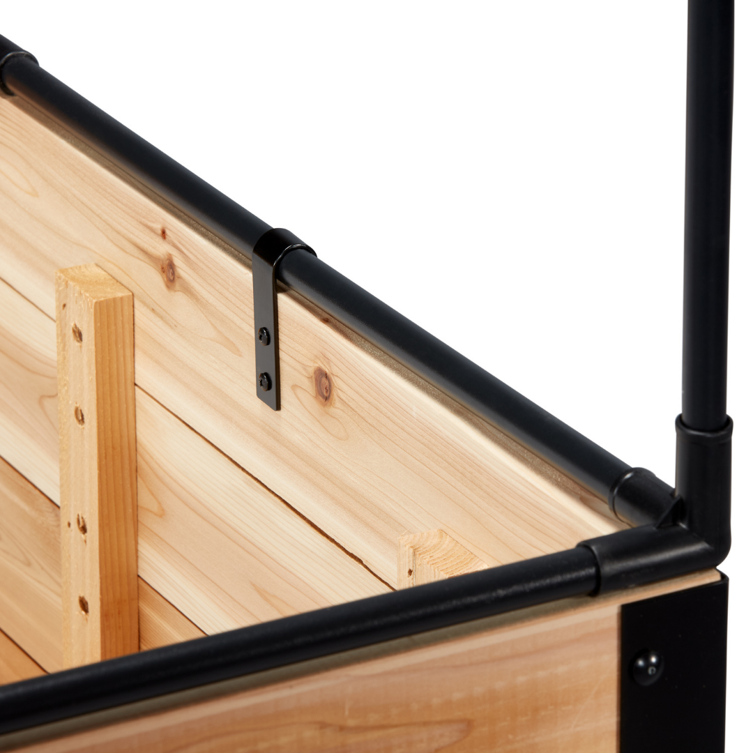 Cedar Planters Greenhouse Cover | Heirloom Boulevard