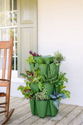 3 Tier GreenStalk Garden Original Vertical Planter - Basic Texture Evergreen | Heirloom Boulevard