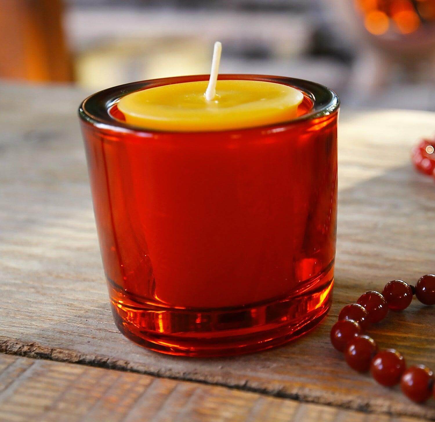 Heavy Glass Votive Candle Holders - 50% Recycled Glass | Heirloom Boulevard