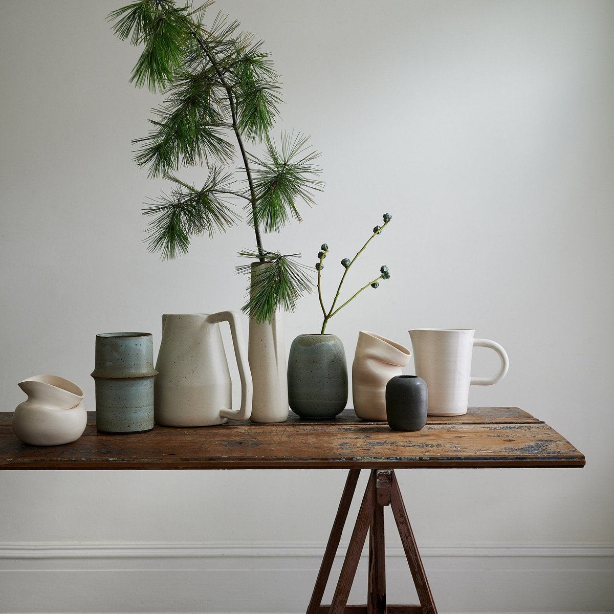 Bloomist Off-White Novah Pitcher | Heirloom Boulevard