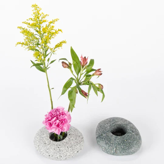 Beach Stone Ikebana Vase | Heirloom Boulevard