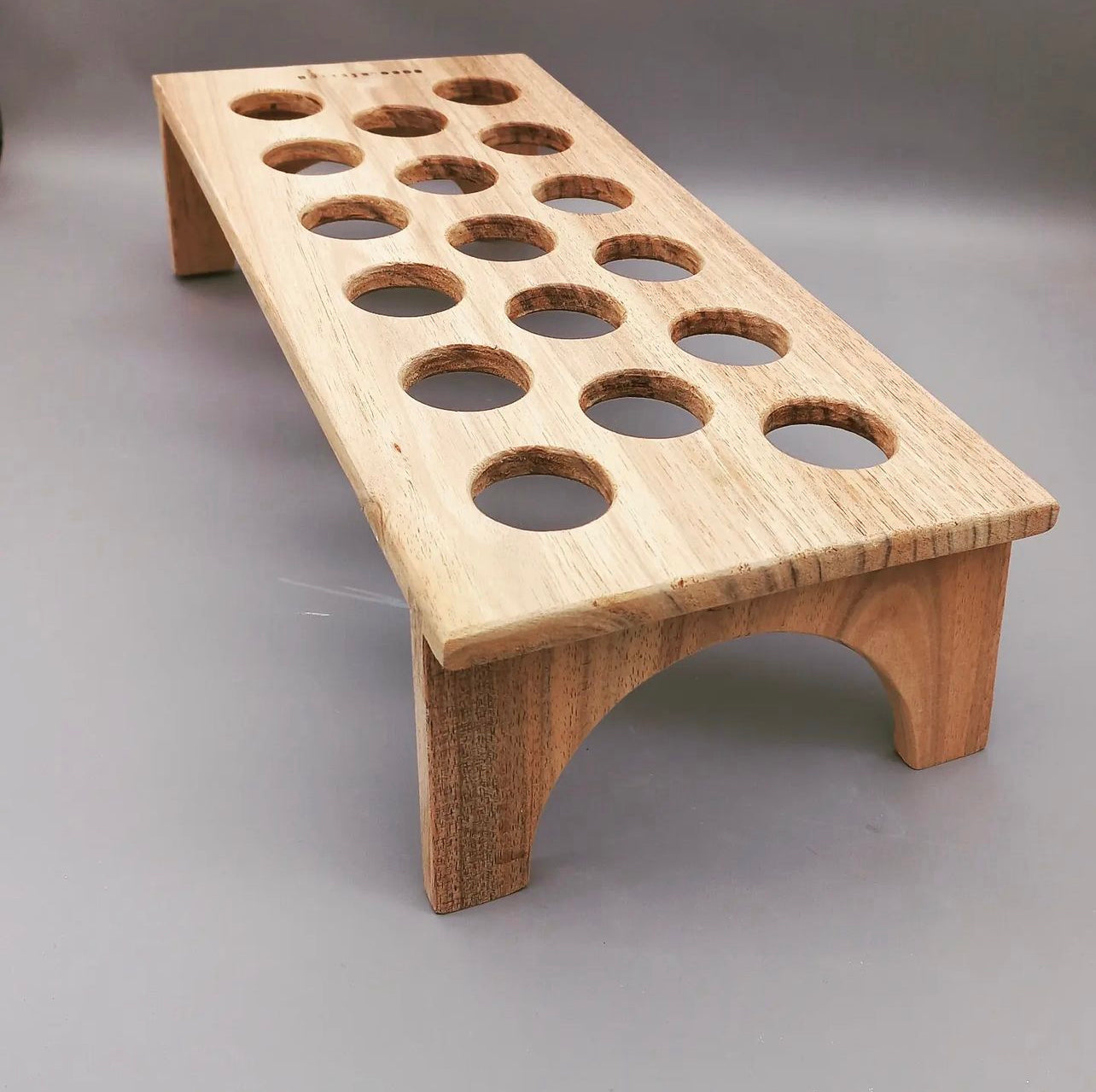 Hand-Carved Wooden Fridge Egg Tray 14 Eggs | Heirloom Boulevard