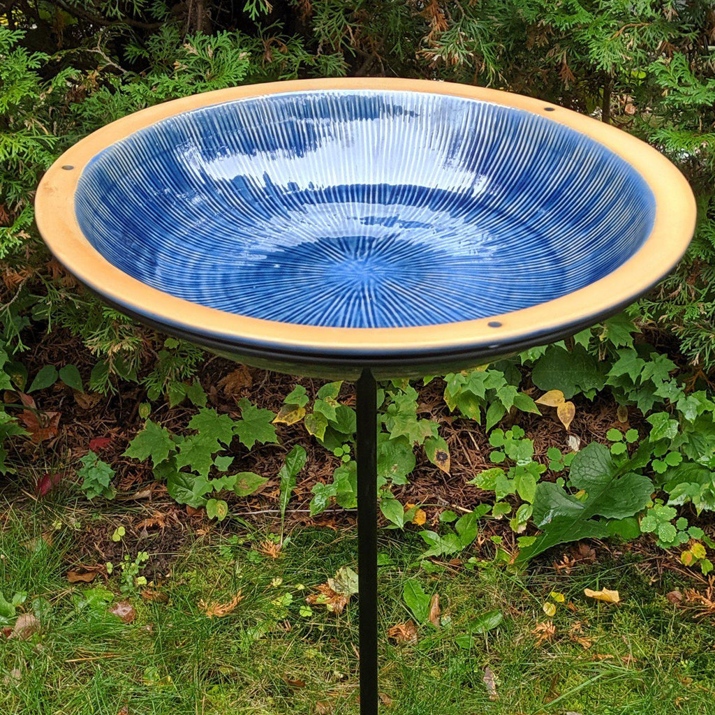 Byer of Maine Radial Bird Bath - Post Style