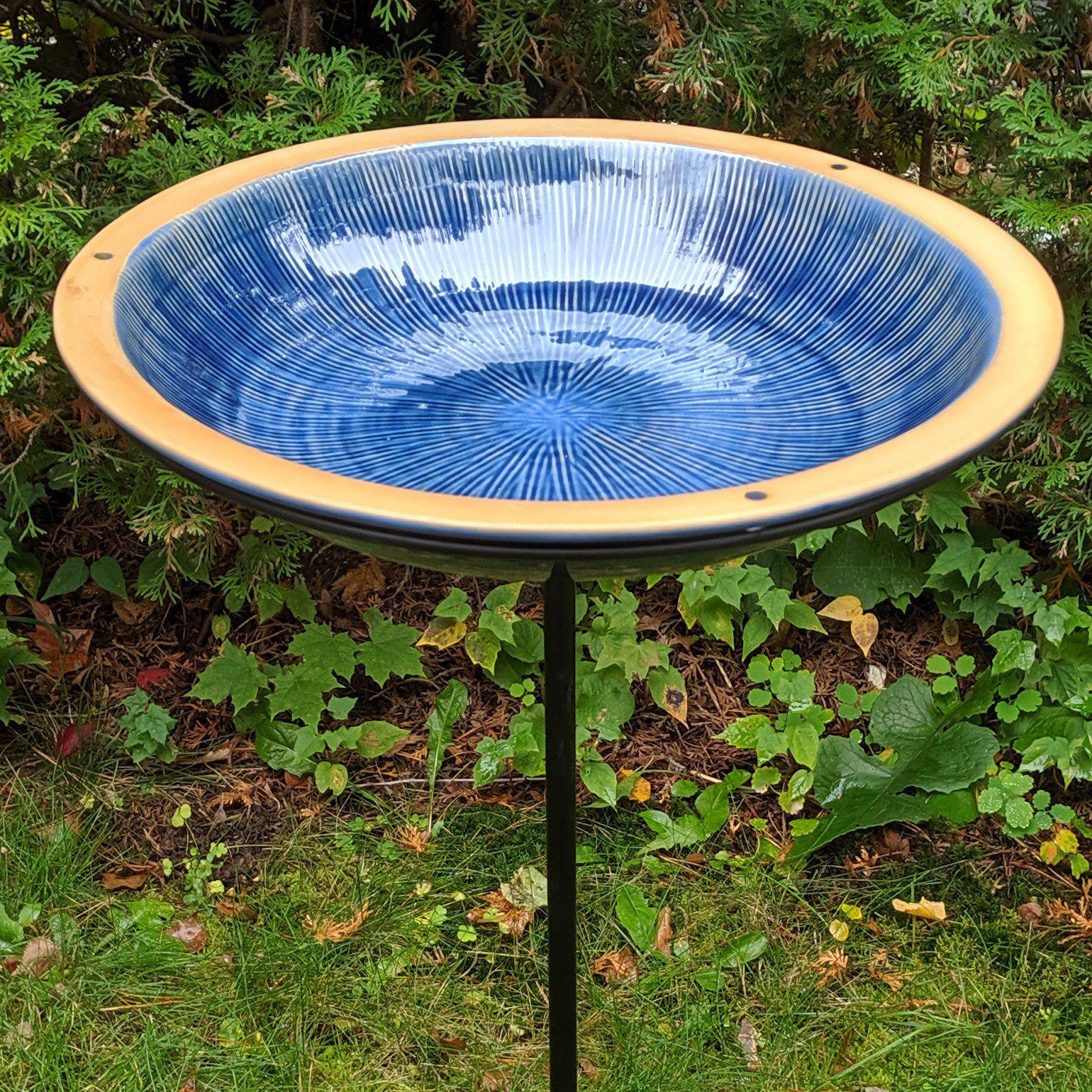 Byer of Maine Radial Bird Bath - Post Style