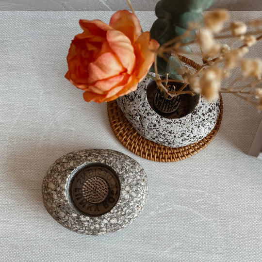 Beach Stone Ikebana Vase | Heirloom Boulevard