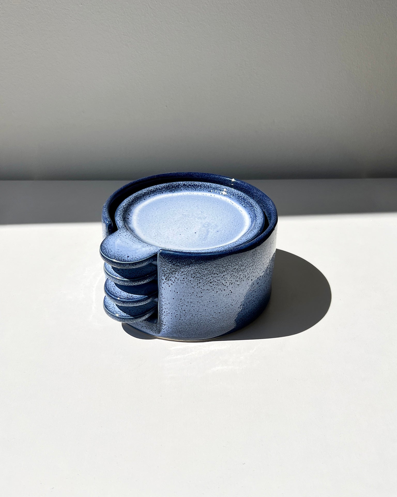 Indigo Handmade Tapas Plate Set atacama home | Heirloom Boulevard