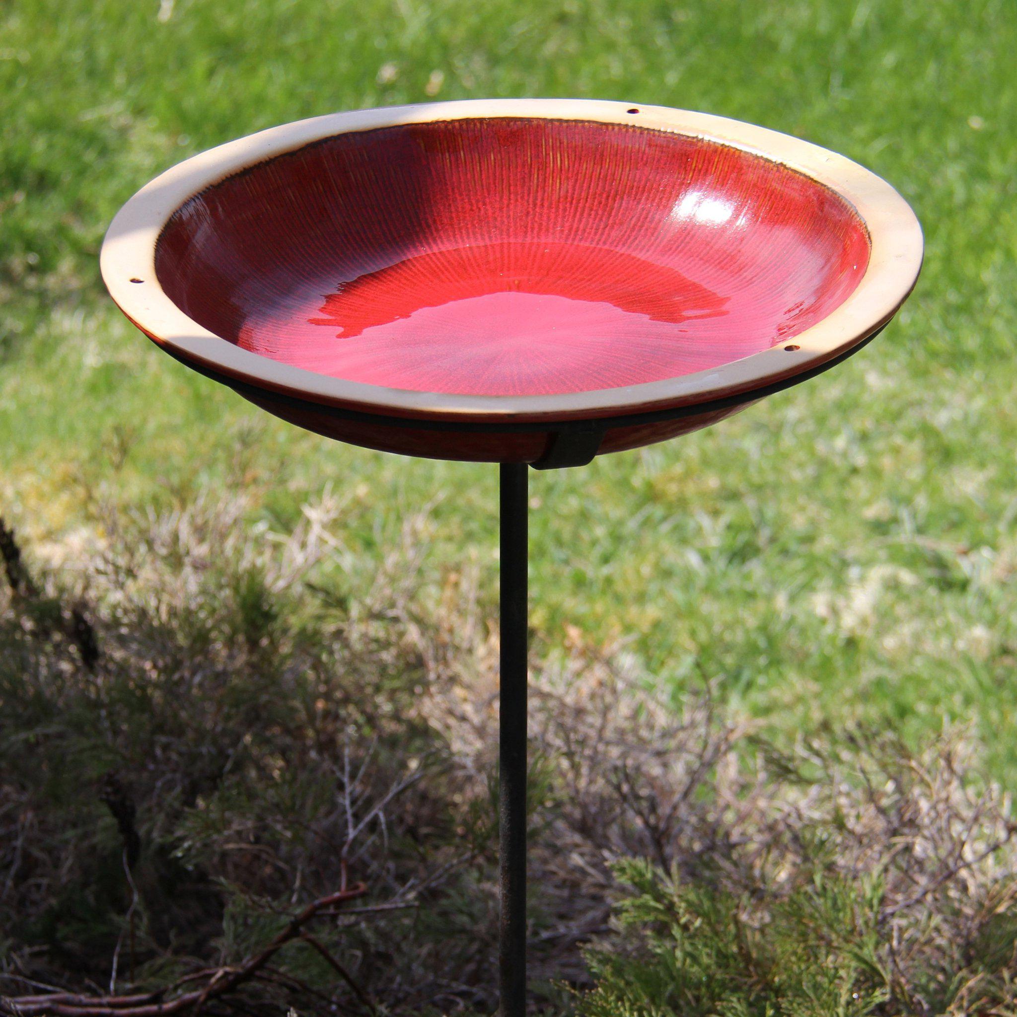 Byer of Maine Radial Bird Bath - Post Style