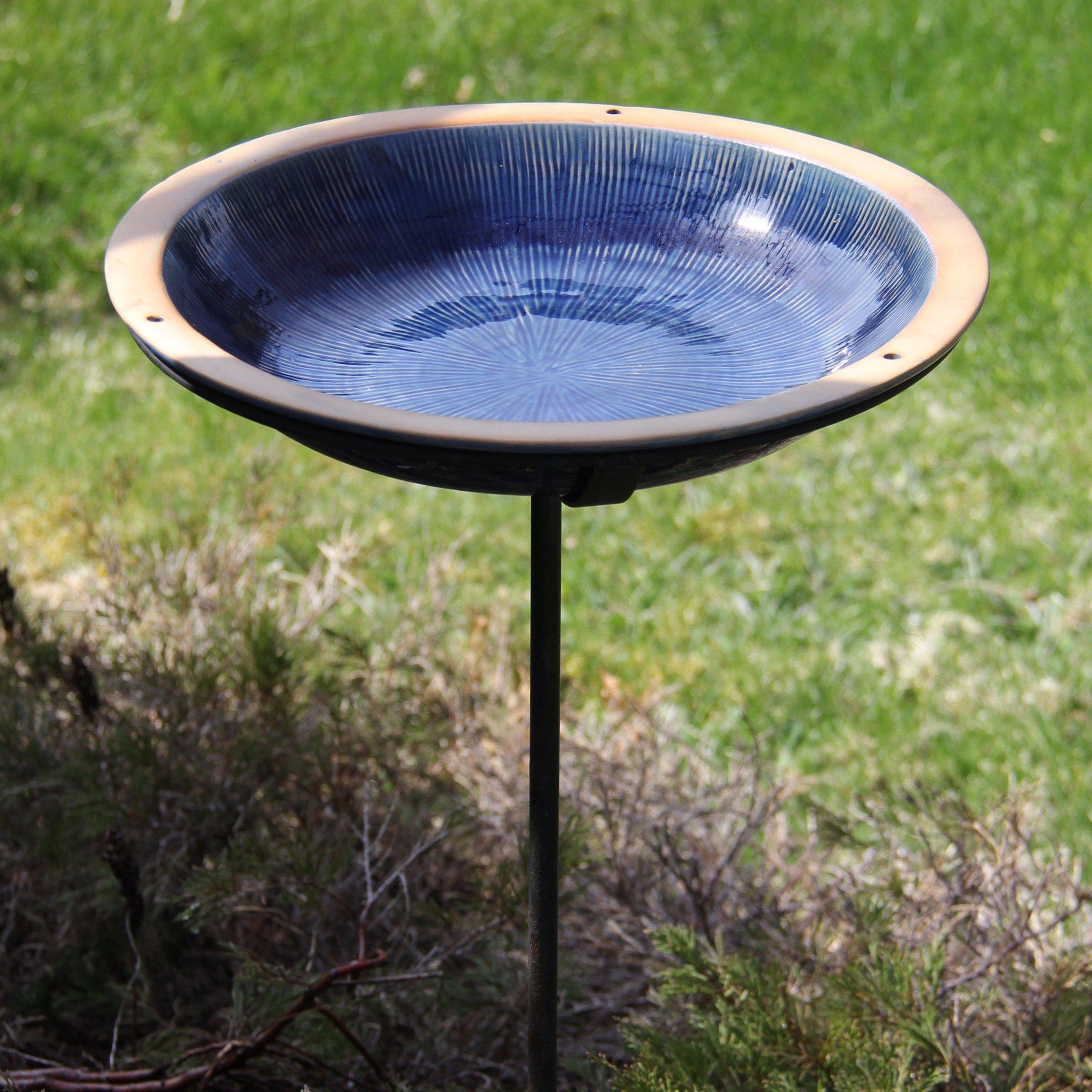 Byer of Maine Radial Bird Bath - Post Style
