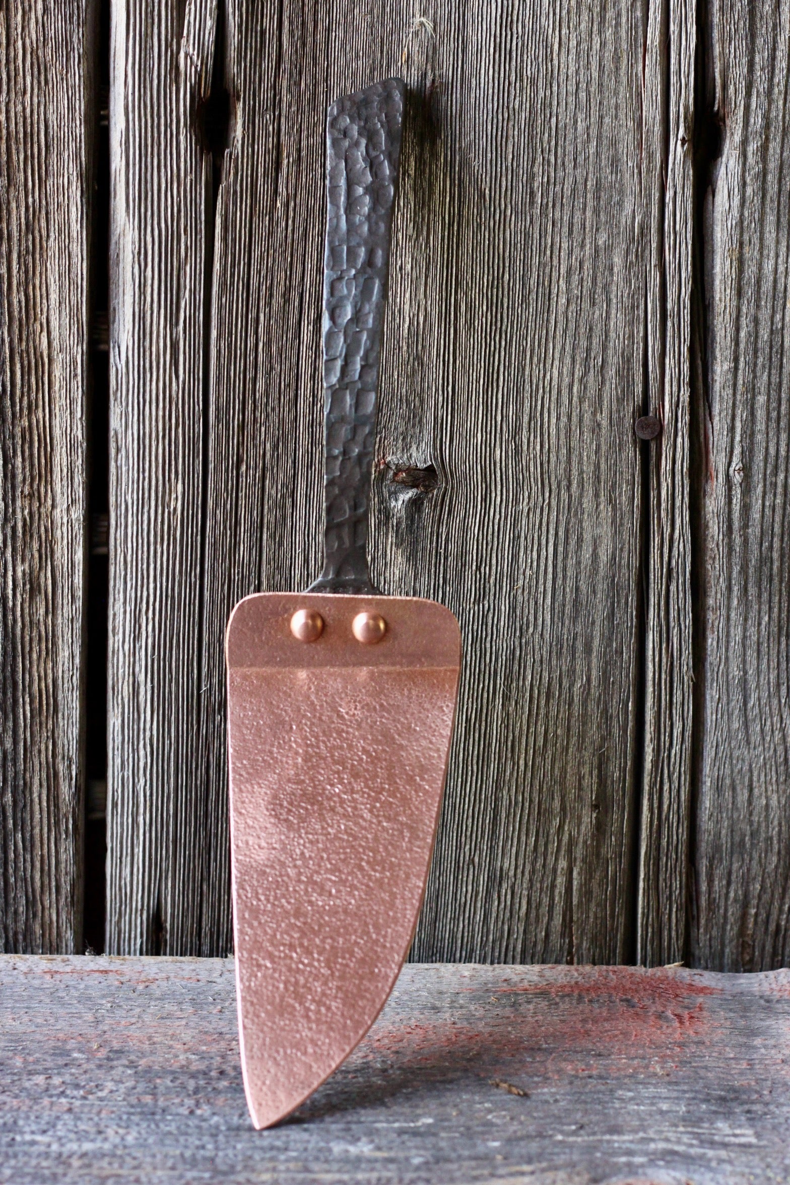 Wicks Forge Copper Pie and Cake Server | Heirloom Boulevard