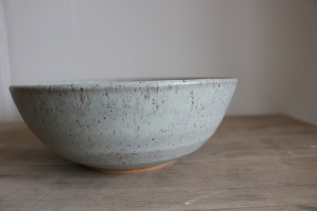 KJ Pottery Ramen Bowl Speckled Grey | Heirloom Boulevard