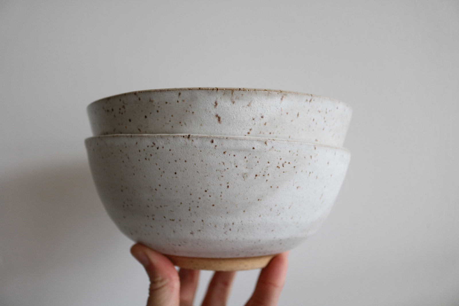 KJ Pottery Cereal Bowl Speckled Grey | Heirloom Boulevard