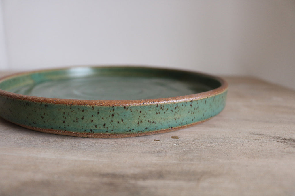 KJ Pottery Small Plate Fern | Heirloom Boulevard