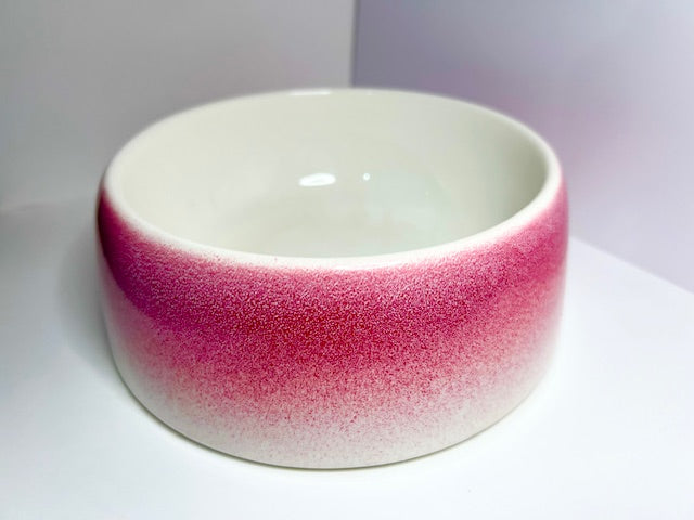 Byer of Maine  Pet Bowl - Roll Over Red