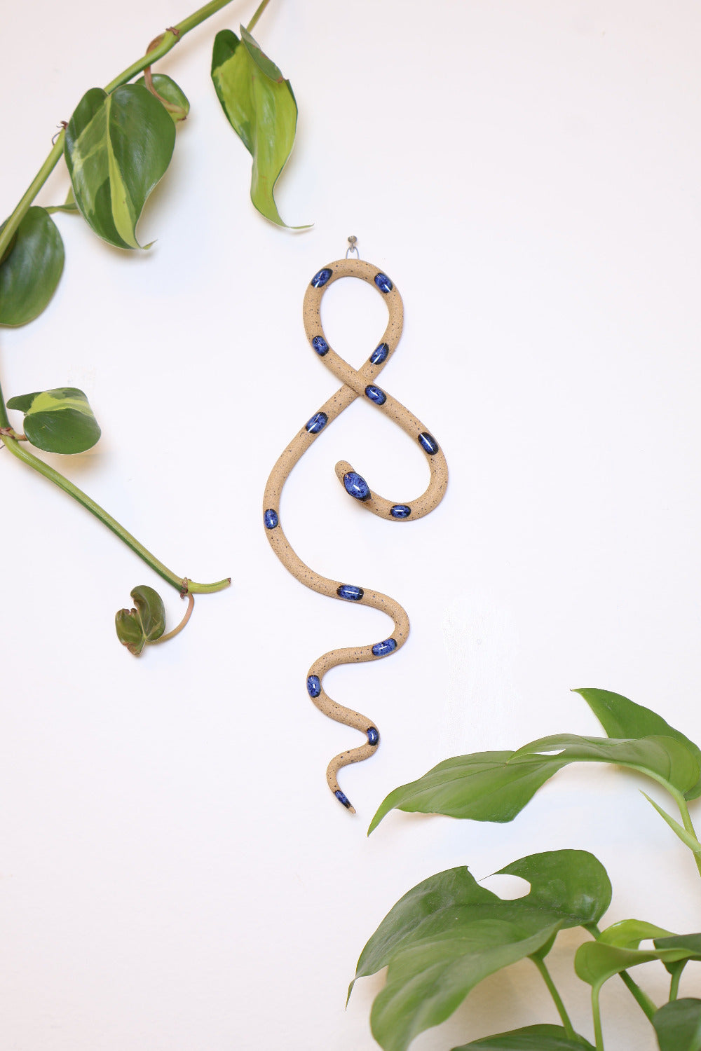 Carter + Rose, Mini Ceramic Wall Snake Selena | Heirloom Boulevard