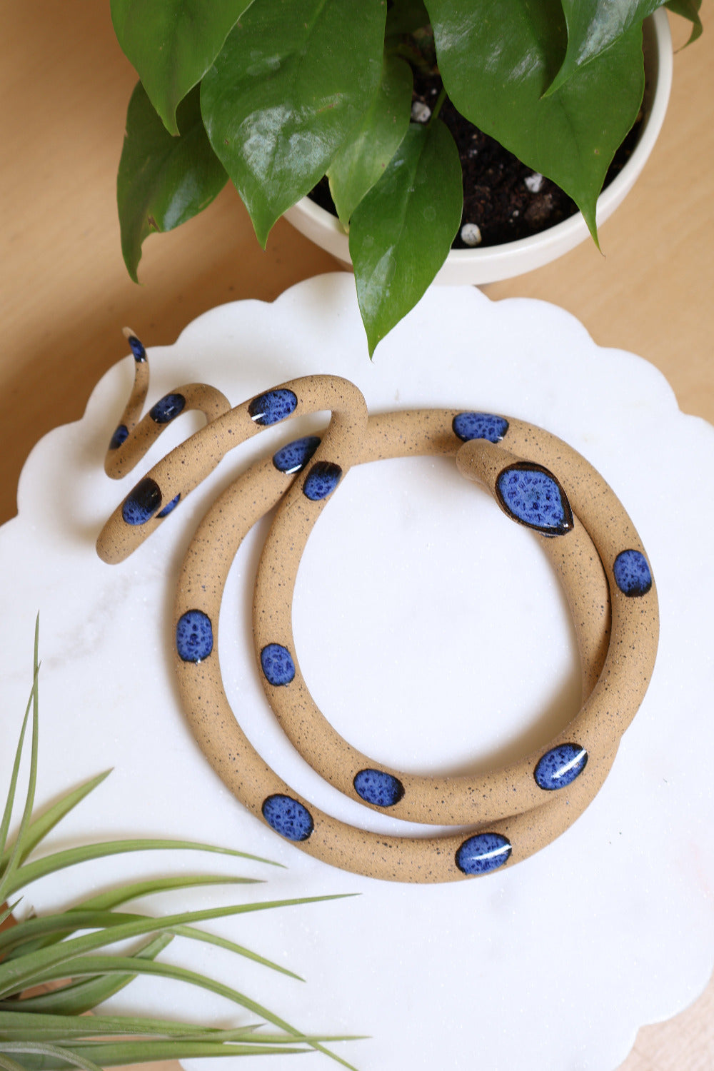 Carter + Rose Ceramic Snake, Large Selena | Heirloom Boulevard