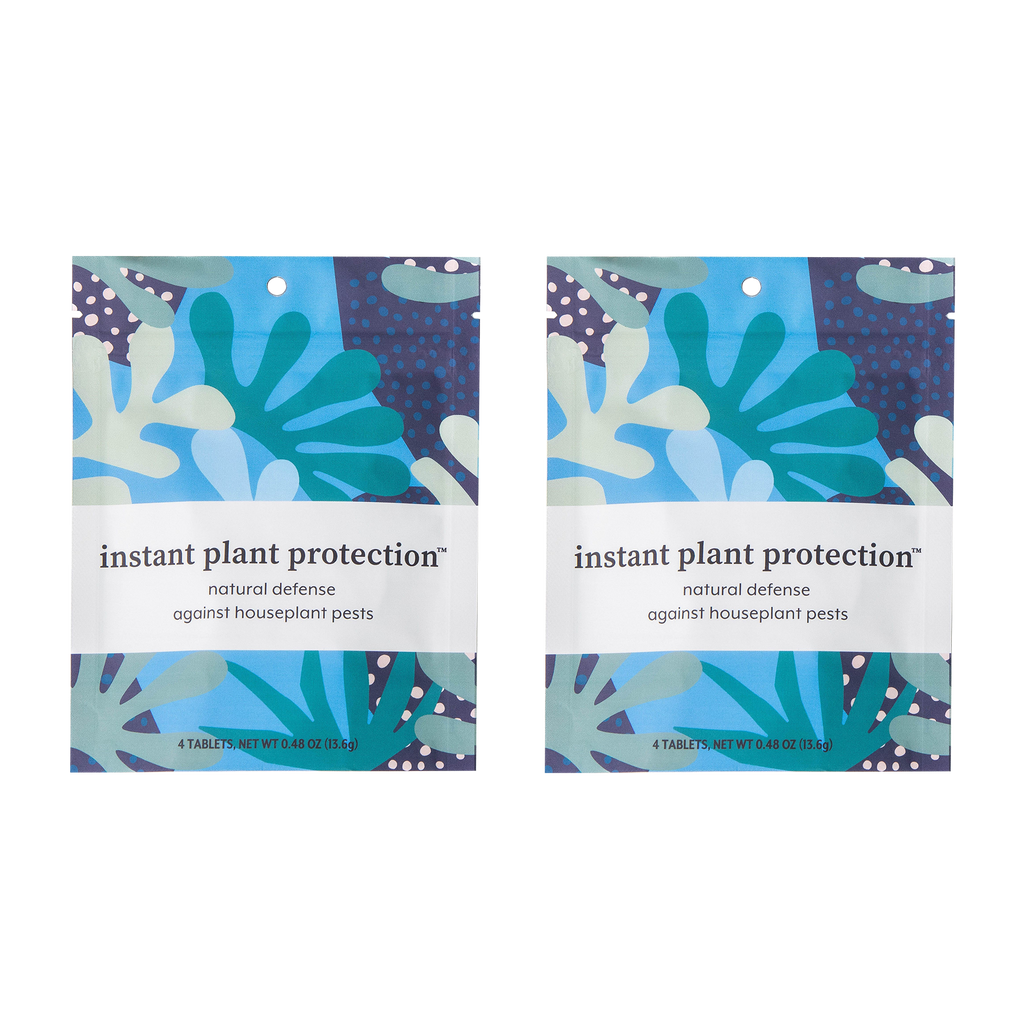 Instant Plant Food Instant Plant Protection Tablets – 2 Pouches (4 Tablets per Pouch) - Natural Pest Control for HOUSEPLANTS | Heirloom Boulevard