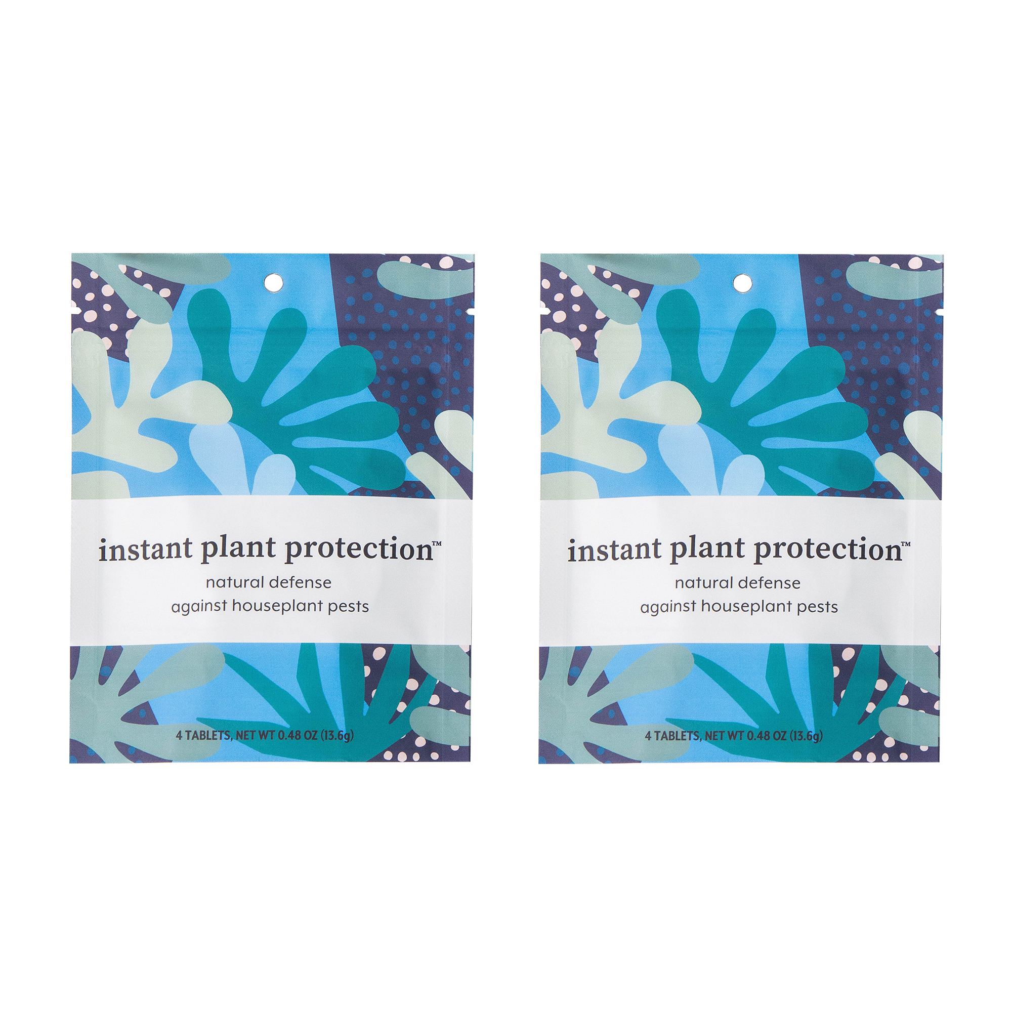 Instant Plant Food Instant Plant Protection Tablets – 2 Pouches (4 Tablets per Pouch) - Natural Pest Control for HOUSEPLANTS | Heirloom Boulevard