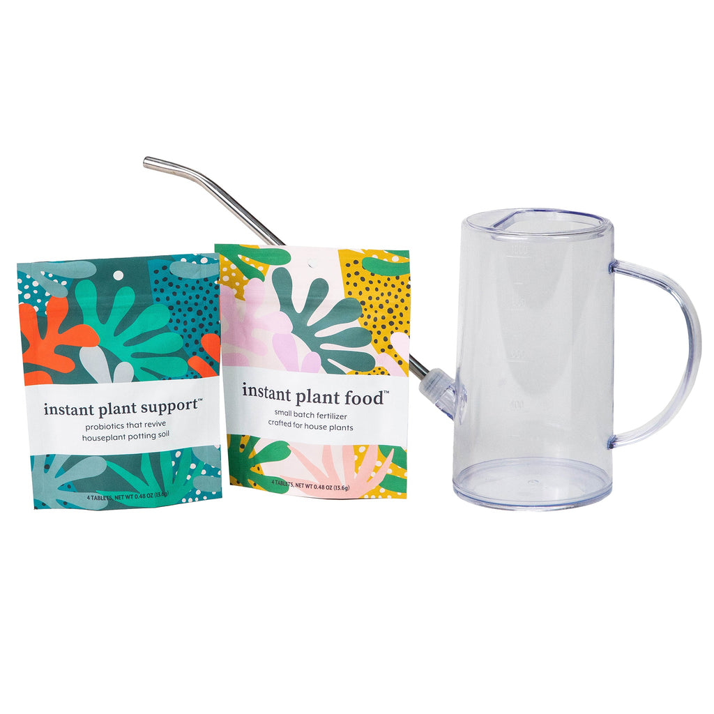 Instant Plant Food The Houseplant GROW Bundle (Plant Food + ProBiotics + Watering Can) | Heirloom Boulevard