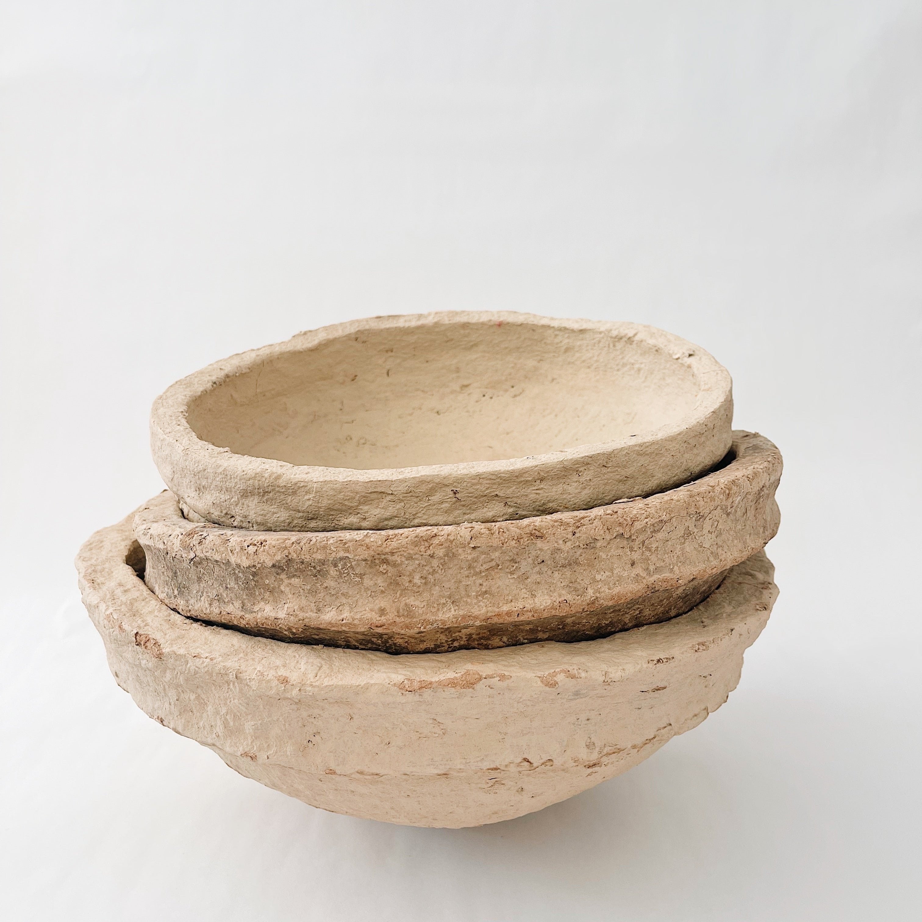 Primitive Paper Machè Bowl