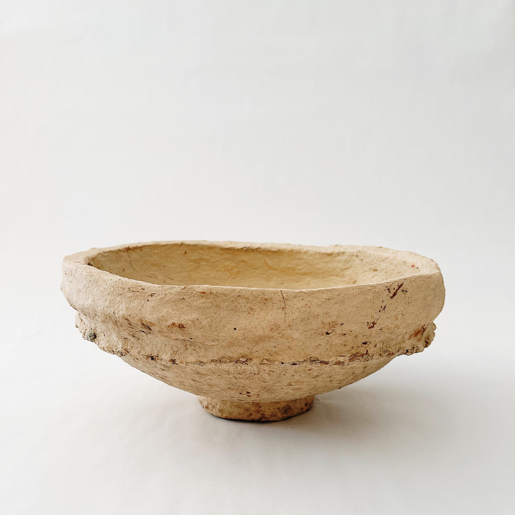 Primitive Paper Machè Bowl