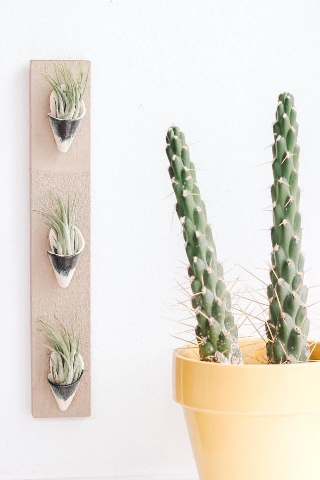 Carter + Rose Ceramic Wall Planter, Triple Carter + Rose | Heirloom Boulevard