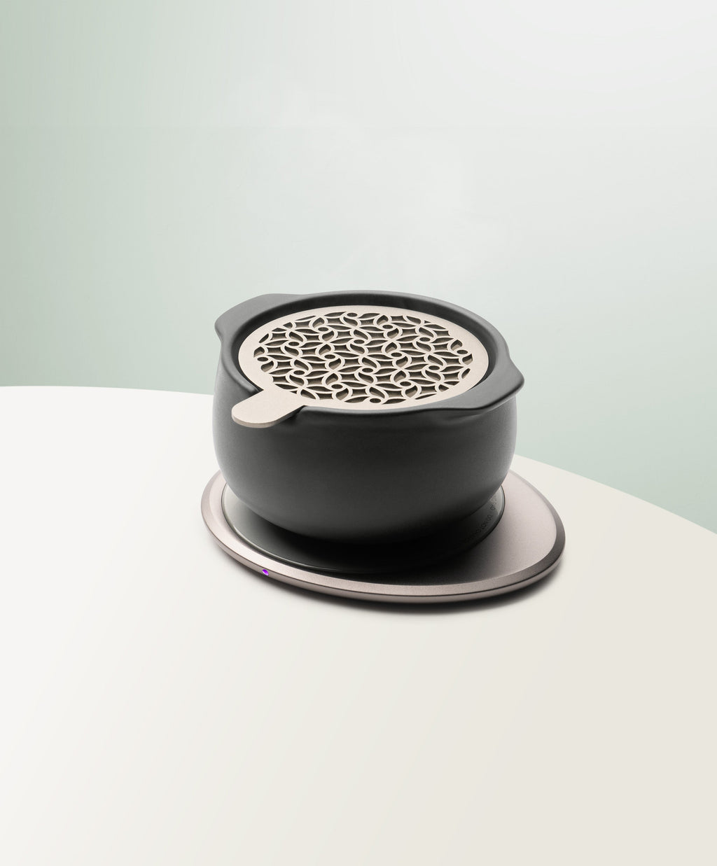 OHOM Jun Self-heating Diffuser Set - Inkstone Black | Heirloom Boulevard