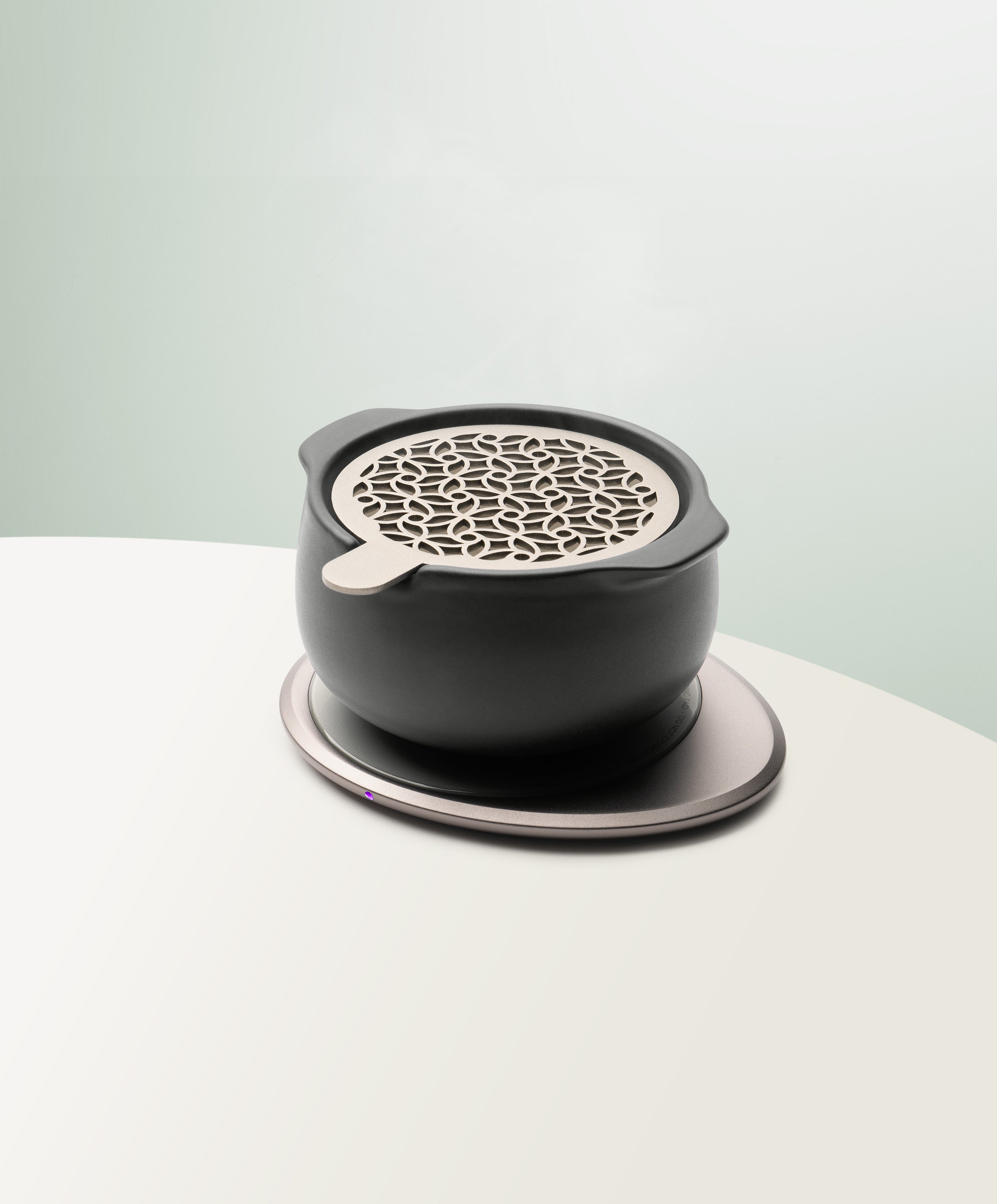 OHOM Jun Self-heating Diffuser Set - Inkstone Black | Heirloom Boulevard