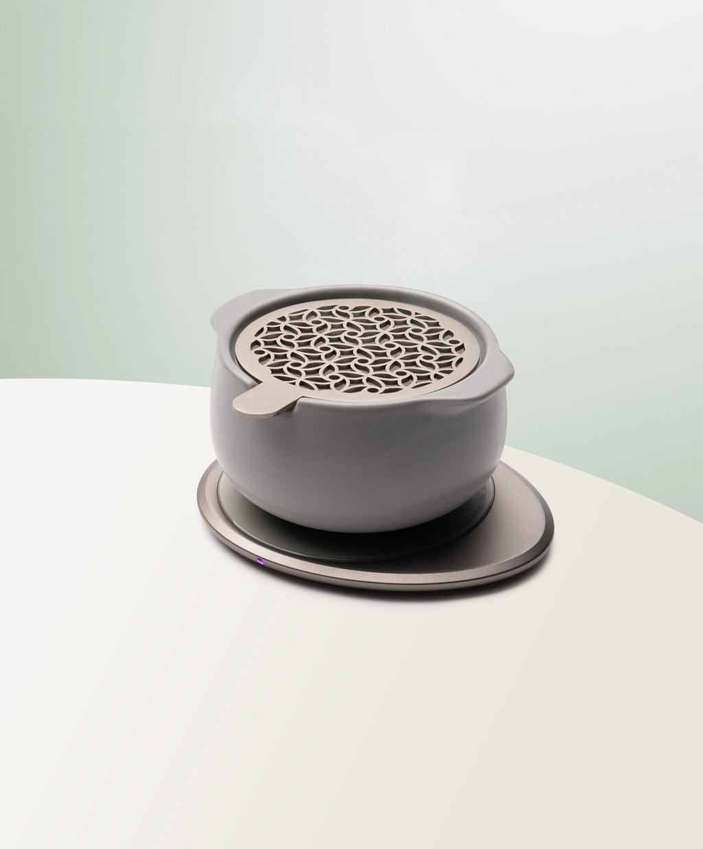 OHOM Jun Self-heating Diffuser Set - Soft Gray | Heirloom Boulevard