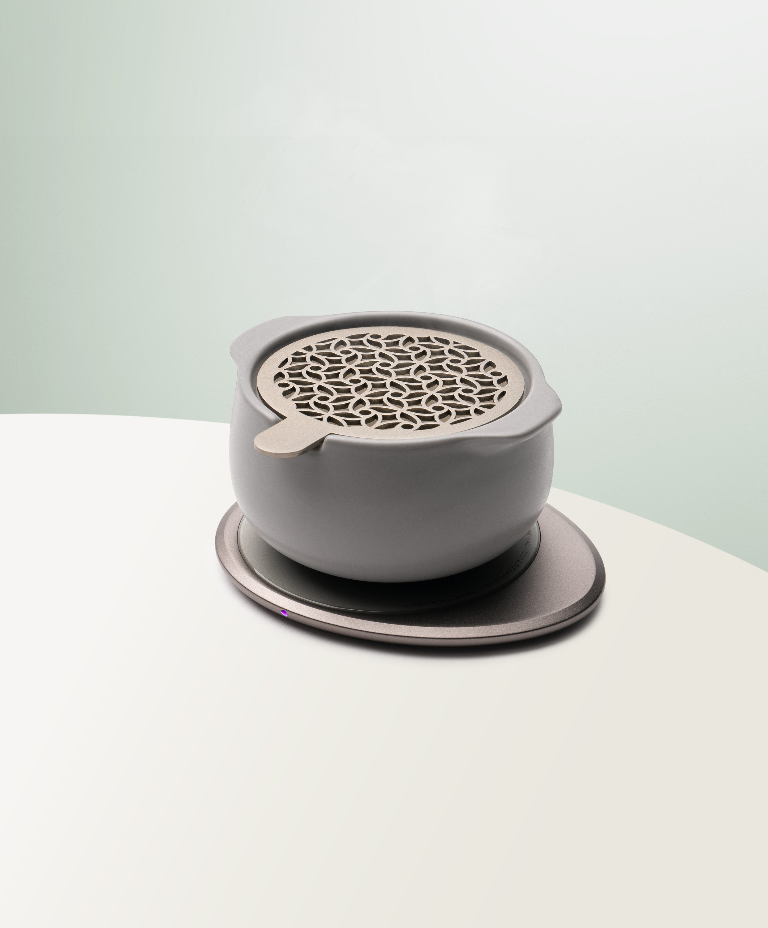 OHOM Jun Self-heating Diffuser Set - Soft Gray | Heirloom Boulevard