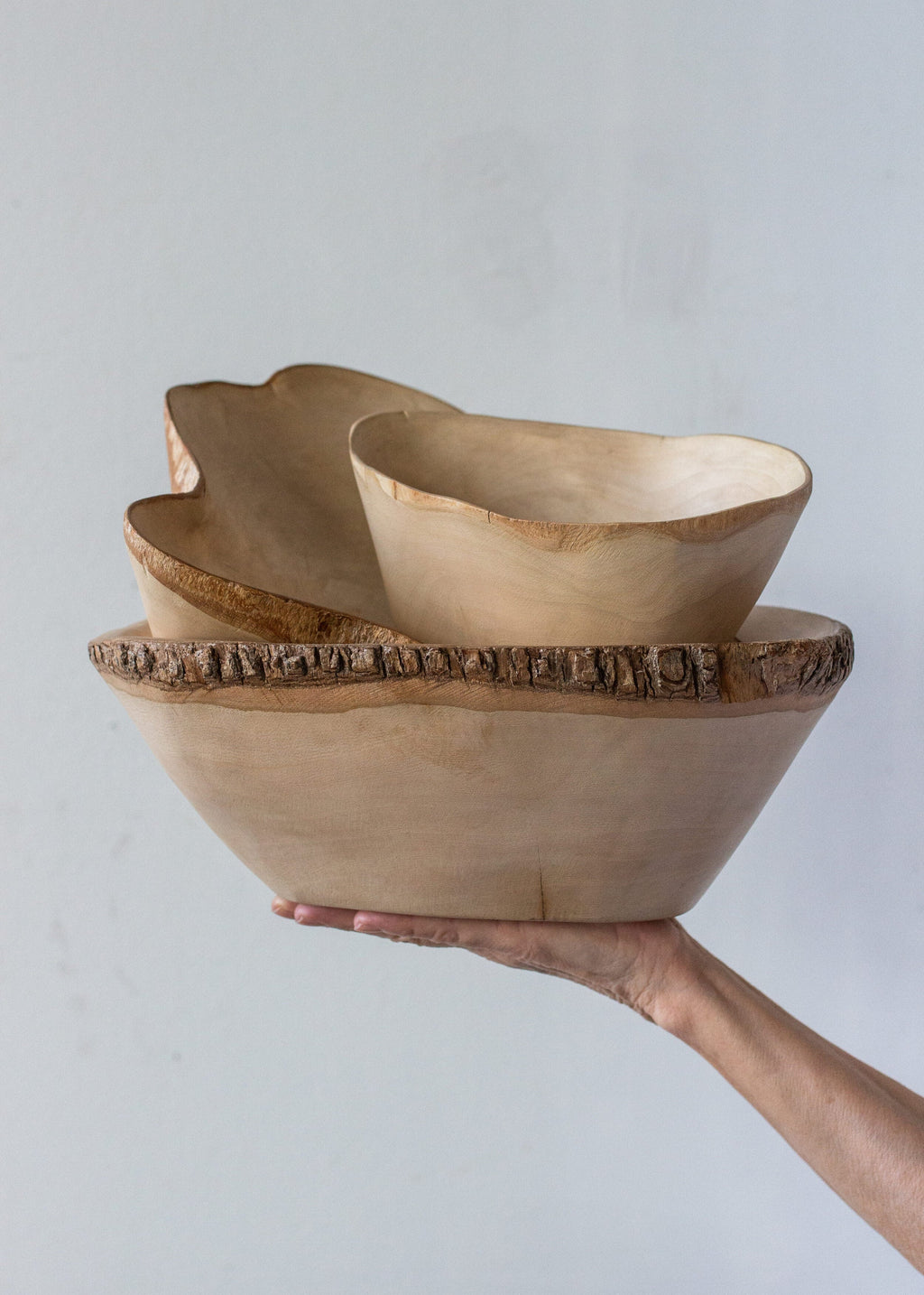 Kanju Interiors Jacaranda Hand-carved Wood Trinket Bowl | Heirloom Boulevard