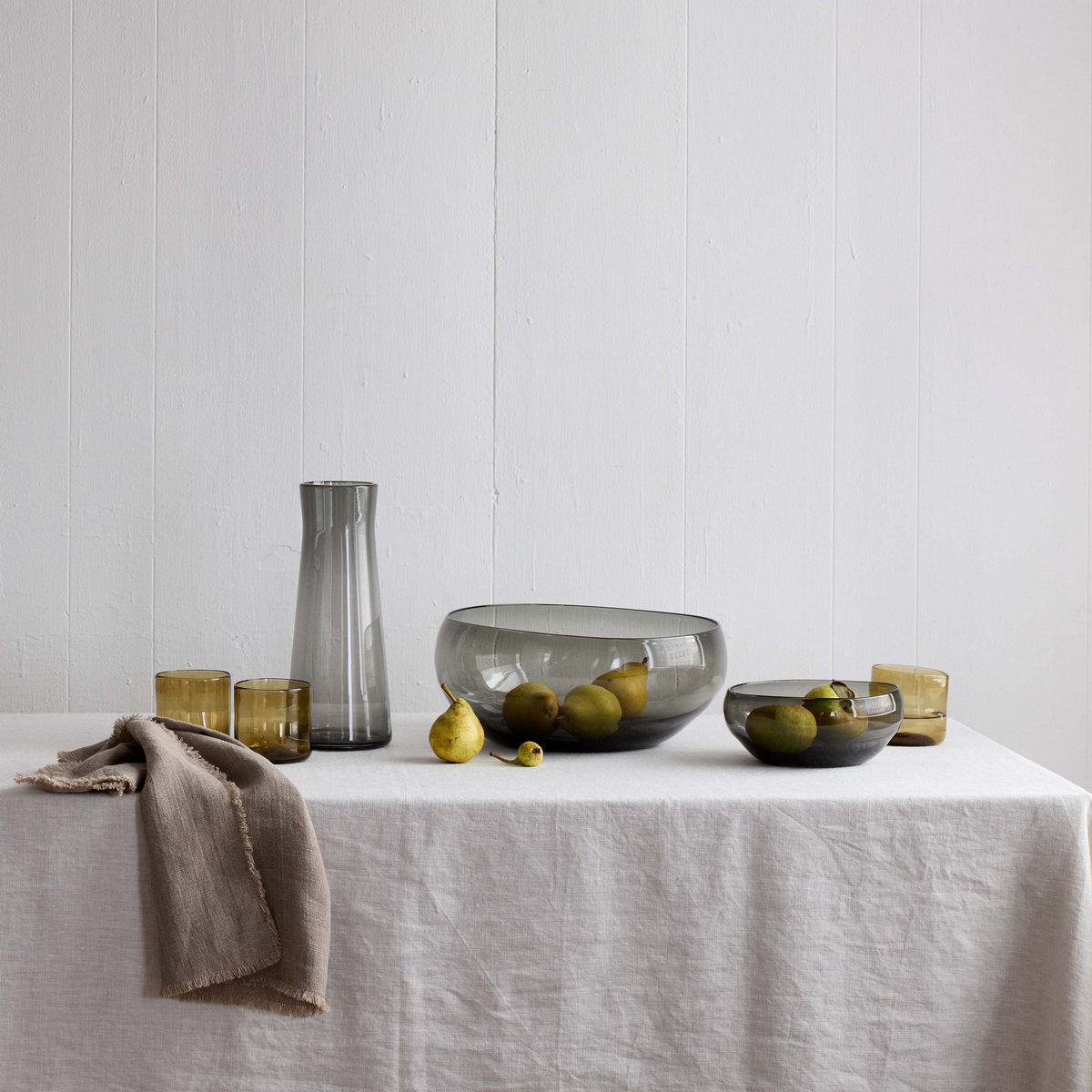 Bloomist Fringed Linen Napkin | Heirloom Boulevard