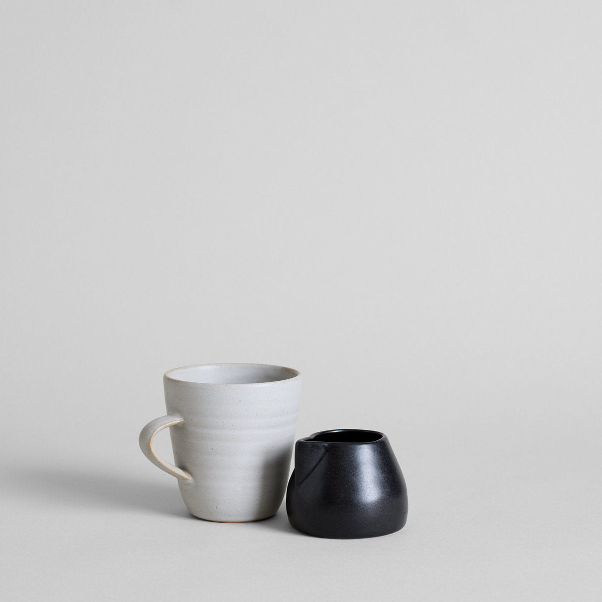 Bloomist Novah Creamer Set, Black | Heirloom Boulevard