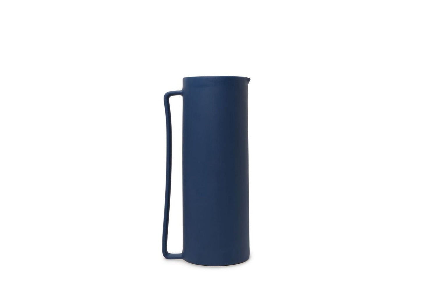 French Presse Linens Onda Pitcher-Lapis | Heirloom Boulevard